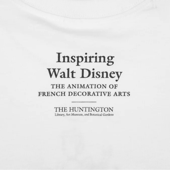 Last Chance - Huntington Library | Disney Exhibit Cinderella T-Shirt NWT - Picture 3 of 10